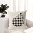 thumbnail image 4 of Halloween Pumpkin Pillowcase Flax Festive Creative Comfortable Skin-Friendly Durable Easy Maintain Home Party, 4 of 7