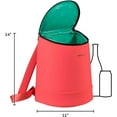 thumbnail image 7 of Corkcicle Eola Insulated Soft Cooler Bag, Bucket Bag, Insulated, Coral Neoprene, 7 of 7