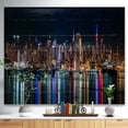 thumbnail image 2 of Design Art - New York Midtown Night Panorama, 2 of 5
