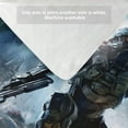 thumbnail image 6 of Halo-themed Bed Sheet Set Three Piece Set Comfortable And Skin Friendly Unique Design Home Decor Gifts For Family Friends fans54''x79''（135*200cm）, 6 of 6