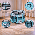 thumbnail image 7 of Portable Pet Playpen, Foldable Breathable Oxford Cloth Pet Tent, for Small dog Cats Rabbits, Indoor Outdoor Travel Camping Use, 7 of 7
