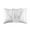 White, variant on Leodye 2 Pack Satin Pillowcase for Hair and Skin, Super Soft and Cooling Similar to Silk Pillow Cases with Envelope Closure, Gift for Women Men --19.69x29.53in