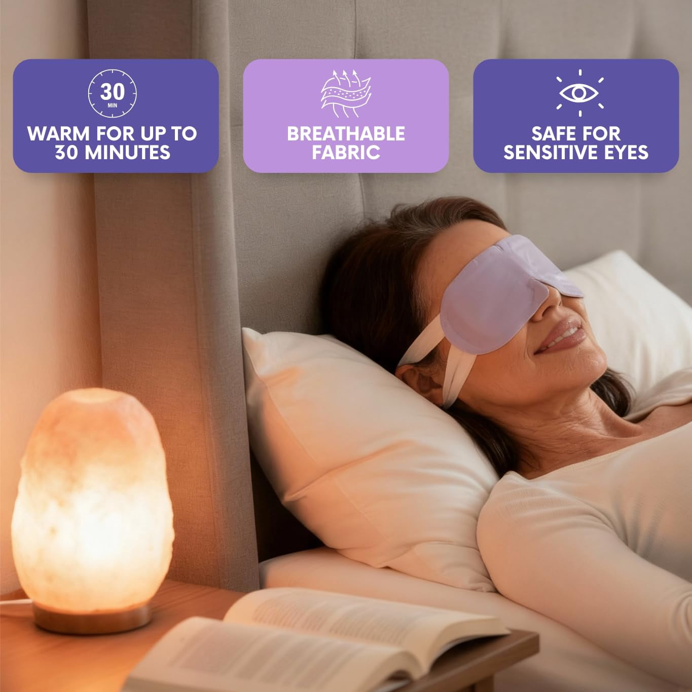 LumiDew Steam Eye Mask