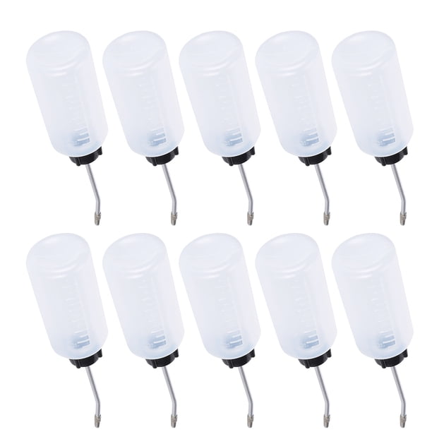 Aparatos de costura, 10 piezas, 120 ml, accesorios para máquinas de coser, botella de aceite, estética elegante