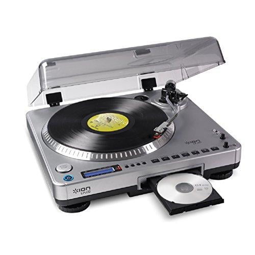 Ion Digital Conversion Turntable With Built In Cd Recorder Walmart Com Walmart Com