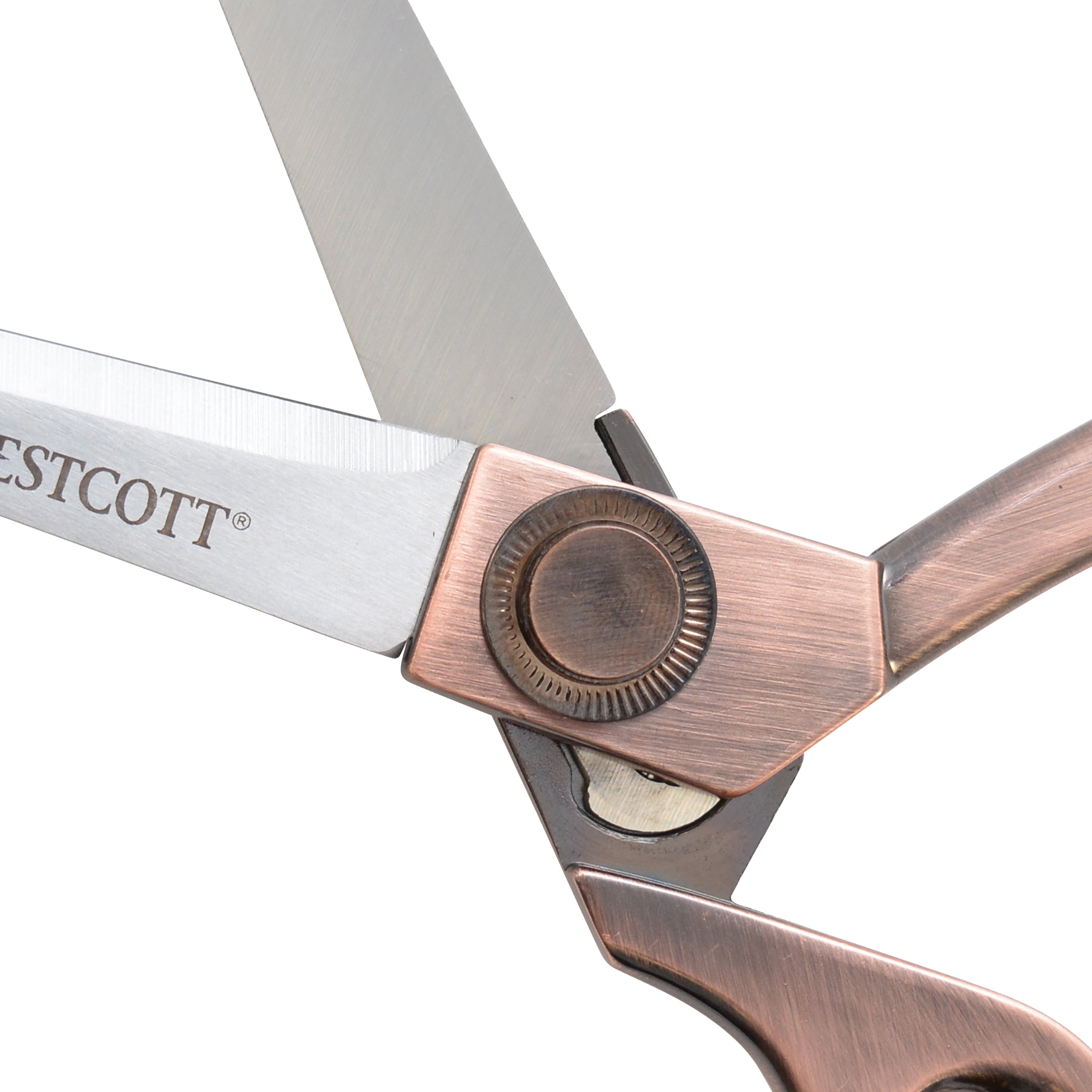 Westcott 8 Bent Vintage Copper Finish Scissors 2Pk 