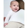 thumbnail image 3 of Gerber Gender Neutral Leisure White Long Sleeve Cotton Bodysuit, 3-Pack, Sizes Preemie - 24 Months, 3 of 14