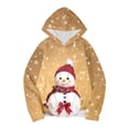 thumbnail image 4 of WELOIJEVBE Christmas Outfits for Girls Hoodies for Teen Girls Children's Long Sleeved Fashion Print Hoodie Top Hoodie Girls Christmas Outfits, 4 of 4