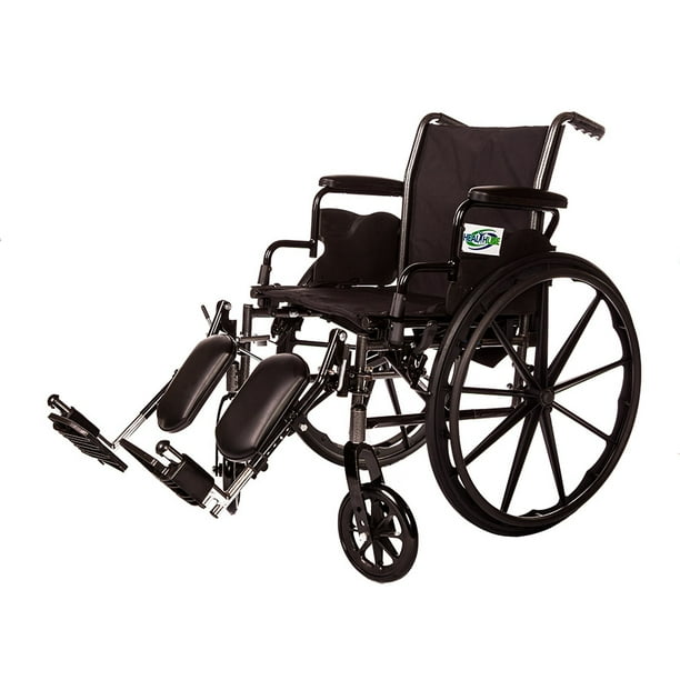 Lightweight Folding Wheelchair Detachable Desk Arm and Removable