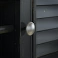 thumbnail image 3 of Pemberly Row 60"W Hutch for L-Shaped Desk in Antique Black - Engineered Wood, 3 of 6