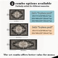 thumbnail image 3 of Kitchen Rugs Sets of 3 Non Slip Washable Kitchen Mats for Floor, Waterproof Kitchen Runner Rug, Floor Mat Carpet for Entryway, Laundry, Sink, Hallway, Bathroom, 3 of 12