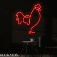 thumbnail image 3 of Glowneon Chicken Neon Sign, Chicken Line Led Sign, Rooster Farm Decor, 3 of 5