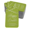thumbnail image 1 of Inkdotpot Silver Foil Paper Hang Tags Happy Diwali Favor Tags 100 Pack, 1 of 1