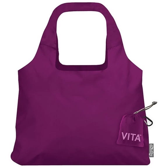 Chicobag 233240 Boysenberry Vita Reusable Shopping Bag 19" x 13"