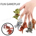 thumbnail image 2 of Dinosaurio De Dedo Mordida , Modelo De Juguete Móvil De Simulación Común, 2 of 4