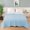 BU.Blue, variant on Cotton Cooling Quilt for Hot Sleepers & Night Sweats – Machine Washable Lightweight Summer Blanket with 3X Moisture-Wicking Tech, Full/Queen Size Dorm-Friendly Comforter Gray