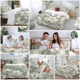 thumbnail image 6 of Sage Green Spring Floral Bedding 3 Piece Duvet Cover Set Queen Size, Summer Botanical Flower Soft Microfiber Comforter Cover with Zipper Closure & Pillowcases, Wrinkle & FadeResistant Quilt Cover, 6 of 9