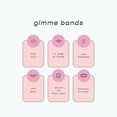 thumbnail image 3 of Gimme Beauty - Fine Hair Ties - Black Onyx - Seamless, No Break Microfiber Elastic Hair Ties - Firm Yet Gentle Hair Accessories with All Day Hold + No Snagging, Dents, or Breakage (12 Count), 3 of 8