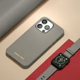 thumbnail image 4 of Natural Cowhide Lychee Leather Magsafe Case For Iphone 13 Series,iPhone 16 Plus, 4 of 7