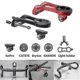 thumbnail image 2 of Soporte de extensión de vástago delantero de bicicleta, adaptador de montaje para bicicleta de montaña, para cámara Garmin Edge, Gps, Gopro, negro claro, 2 of 4