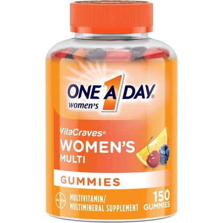 UPC 016500555926 product image for One A Day Women's VitaCraves Multivitamin Gummies, Supplement with Vitamins A, C | upcitemdb.com