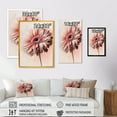 thumbnail image 4 of Designart Pink Gerbera Flowers II Canvas Wall Art, 4 of 5