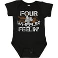 thumbnail image 3 of Inktastic Four Wheeling Mudding Activity Boys or Girls Baby Bodysuit, 3 of 5