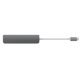 thumbnail image 1 of Tipo USB Splitter Lector de Tarjetas de puerto USB para Chromebook Notebooks Gris perfke Adaptador de concentrador de carga USB, 1 of 9