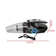 thumbnail image 3 of Car Vacuum Cleaner for Car,Portable Handheld Car Vacuum Cleaner,Tire Inflator For Car,12V Air Compressor With Led Light,4 In 1 Portable Vacuum Cleaner With Air Pump, 3 of 9