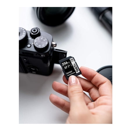 Lexar Professional 1667x SDXC UHS-II カード 256GB SDカード V60 SDXCカード 4K ビデオ 撮影 高速転送 R:250MB/s W:120MB/s 制限付き永久保証 LSD256CB1667