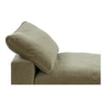 thumbnail image 7 of Moe's Home Collection Clay Slipper Chair Desert Sage Fabric Slipper Chairs, 7 of 7