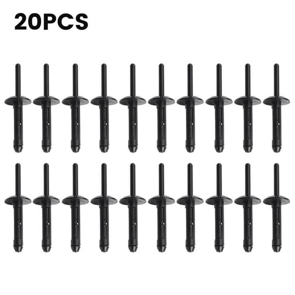 Set Of 20 Car Rivet Clips For Chrysler For Jeep For Wj For Grand Cherokee Bumper Cover And Inner Liner Retainers 34201631