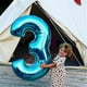 thumbnail image 2 of Holiday Kids Birthday Party Decoration Balloon 32 Inch 0-9 Number Aluminum Foil Helium Balloon Happy Birthday Gao Jiahui unisex, 2 of 2
