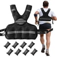 thumbnail image 3 of QinaQin Adjustable Weight Vest, 6-20Lb for Running & Rucking, Black, 3 of 7