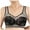 Black, variant on CAICJ98 Women's Bralettes Easy Underarm-smoothing With Seamless Stretch Wireless Lightly Lined Comfort Bra Khaki,2XL