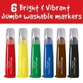 thumbnail image 2 of Marcadores lavables Faber-Castell Little Creatives Extra Jumbo, 2 of 8