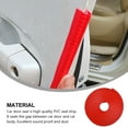 thumbnail image 4 of GOOHOCHY Car Anti Collision Strip Door Bumper Strip Red 1Set, 4 of 8