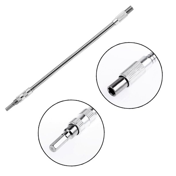 Conexión de soporte de broca de destornillador de extensión de broca de eje flexible de 300 mm Ndcxsfigh Para estrenar