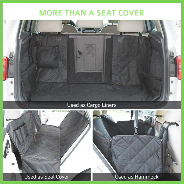 Iris Usa Large Dog Car Seat Hammock Cover, Water Resistant, Brown : Target