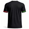 thumbnail image 6 of COSFO Men's Oversized T-Shirts Mexico Mesh Short Sleeve Football Graphic Tees Summer Patriotic Pullover Relaxed Fit V Neck Tops, 6 of 6