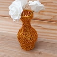 thumbnail image 2 of Handmade Aluminum Flower Container Golden for Home Office Decoration 1pc Size S, 2 of 8