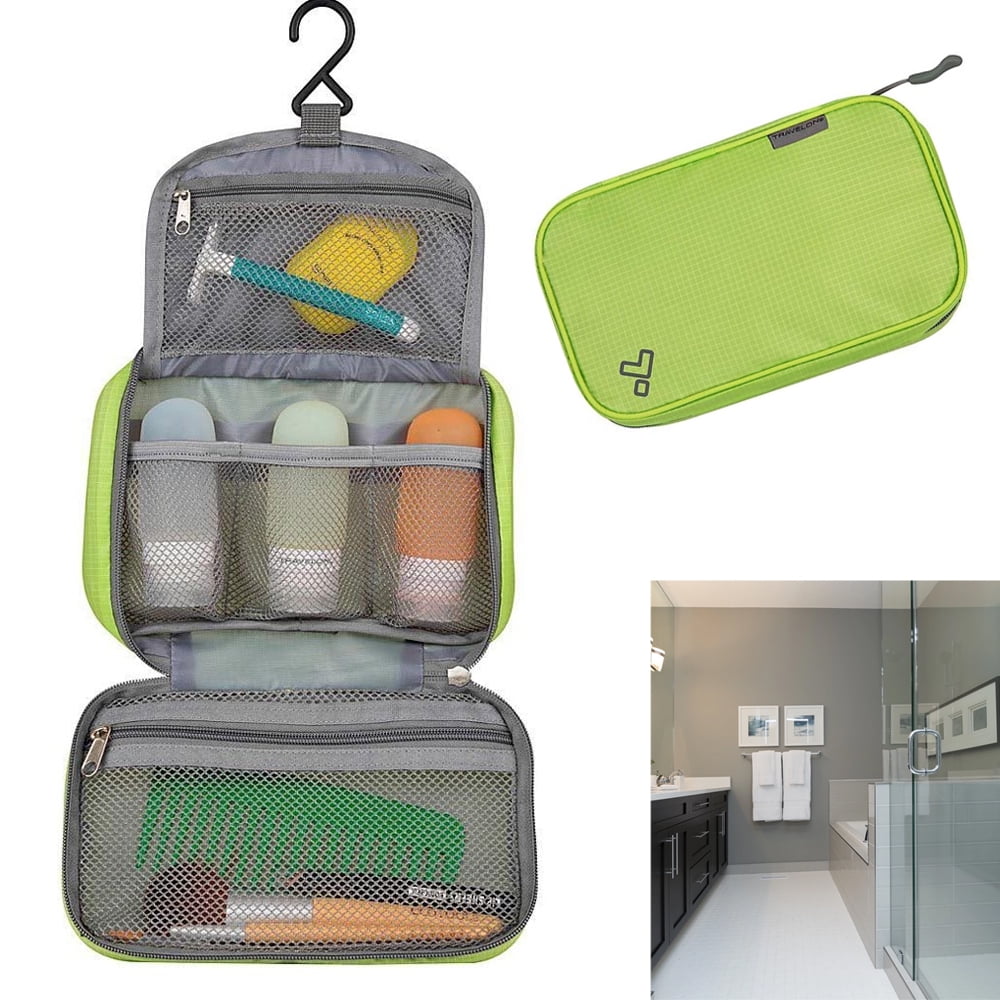 Travelon Hanging Travel Toiletry Bag Cosmetic Pouch Bathroom Zip Organizer Kit - 0 ...