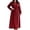 Red, variant on Blmnix Fit & Flare Dress Women Polka Dot Dress Plus Size Dresses for Curvy Elegant Under Dress V-Neck Long Sleeve Maxi Black Plus Size Summer Dresses XXL