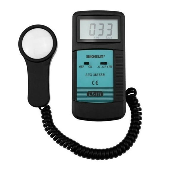 Luxmeter Luminometer Tester Photometer Digital LCD Light Meter LX101
