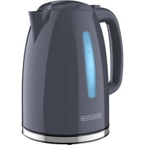 BLACK DECKER KE1555GY 1.7L Cordless Electric Kettle with Rapid Boil, Grey