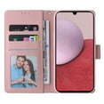 thumbnail image 4 of Flip Wallet Case Designed for Samsung Galaxy A36 5G, Marble Pattern PU Leather Kickstabd with Credit Card Slots Cash Pocket Drop Protective Phone Case Cover for Samsung Galaxy A36 5G, Rosegold, 4 of 5
