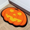 Halloween Doormats, Spider  Pumpkin Bats Bath Mat Halloween Rug