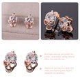 thumbnail image 3 of OULII 1 Pair Funky Skull Shape Stud Rose Alloy for Women Parties, 3 of 7