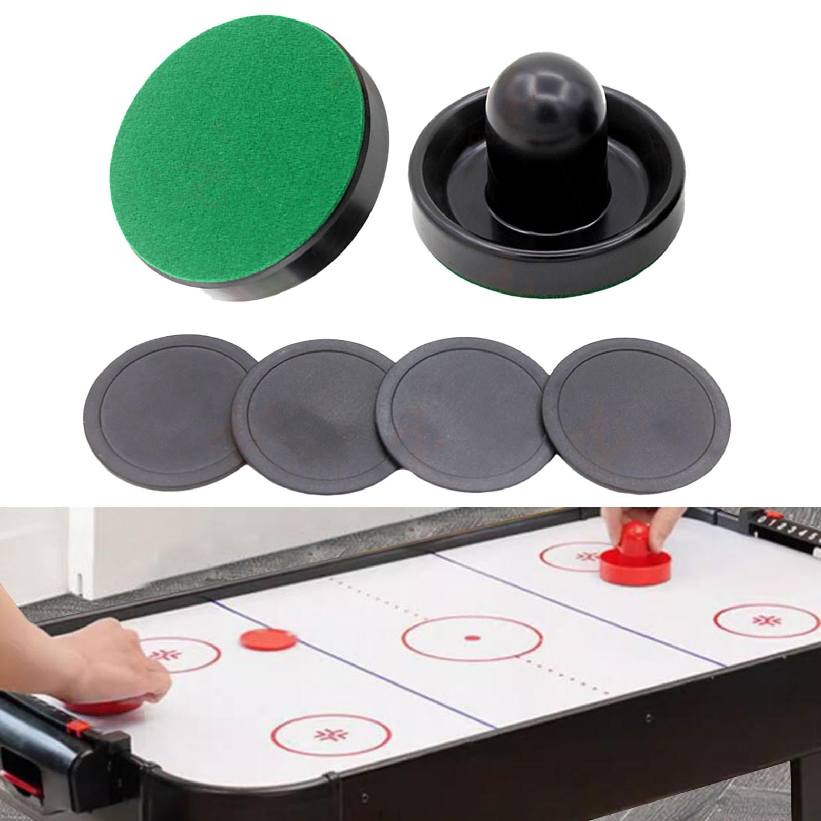 Pushers Hockey Sur Air Électrique – Set De 2 Rondelles Flottantes Avec Raquettes Rouges, Dès 3 Ans