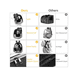 thumbnail image 3 of Mochila Transportadora Viaje Gato Perro Mascota Expandible, 3 of 4